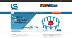 Desktop Screenshot of listswapper.com
